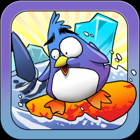 couverture jeu vidéo Extreme Penguin Surfing Adventure Crush
