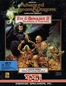 couverture jeu vidéo Eye of the Beholder II : The Legend of Darkmoon