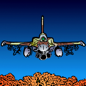 couverture jeu vidéo F-16 Combat Interceptor