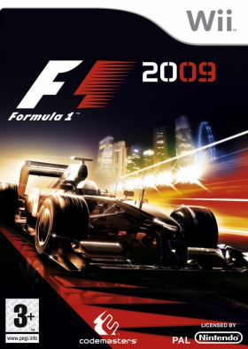 couverture jeu vidéo F1 2009