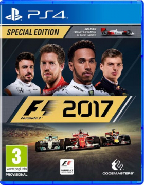 couverture jeu vidéo F1 2017