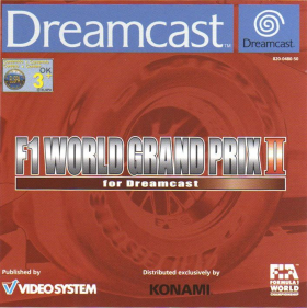 couverture jeu vidéo F1 World Grand Prix II for Dreamcast