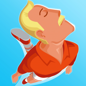 couverture jeu vidéo FALLMAN – Super Ridiculous Trampoline Jumping