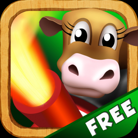 couverture jeu vidéo Farm Game Tower Blitz - Fun Defend Animals VS Cows Attack Shooting Game For Kids FREE