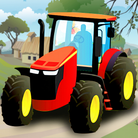 couverture jeu vidéo Farmer tractor bale of hay transport - Free Edition