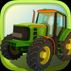 couverture jeu vidéo farming with rodeo pull tractor