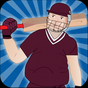 couverture jeu vidéo Fat Cricket Batsman HD