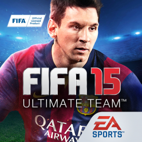 couverture jeu vidéo FIFA 15 Ultimate Team
