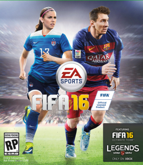 couverture jeu vidéo FIFA 16