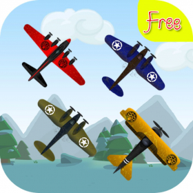 couverture jeu vidéo Fighter Air-Planes Guerres de sauvetage: Raiders de combat volant Sky Aircraft / Fighter Air-Planes Rescue Wars: Flying Combat R