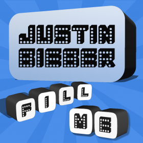 couverture jeu vidéo Fill Me - Justin Bieber Edition