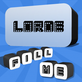 couverture jeu vidéo Fill Me - Lorde Edition