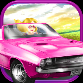 couverture jeu vidéo Fille 3D Convertible jeu de voiture de course avec des voitures Girly et jeux de course Fun GRATUIT