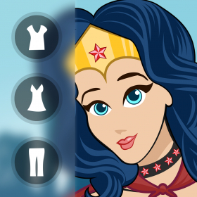 couverture jeu vidéo Fille De Super-Héros Habiller Pro - mode cool dressing jeu