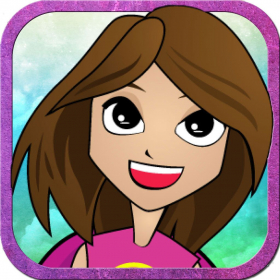 couverture jeu vidéo Filles super Candy Clash Temple Dash héros guerre aventure