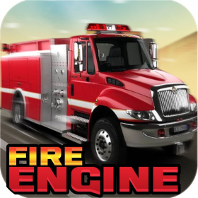 couverture jeu vidéo Fire Engine Racing