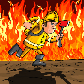 couverture jeu vidéo FireDodge!!