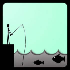 couverture jeu vidéo Fishing Stickman[Fishing game]
