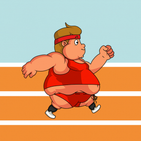 couverture jeu vidéo Flabby Bert - Fat Guy Hurdles