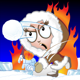 couverture jeu vidéo Flaming Igloo