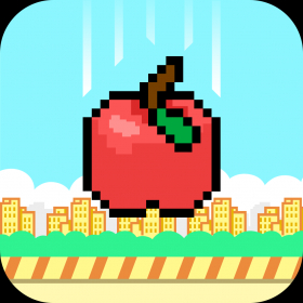 couverture jeu vidéo Flap Fall Fling-Can You Catch Red Fruit?