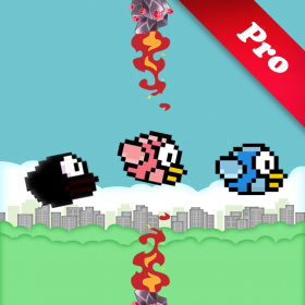 couverture jeu vidéo Flappy 3 Players Colorful Pro