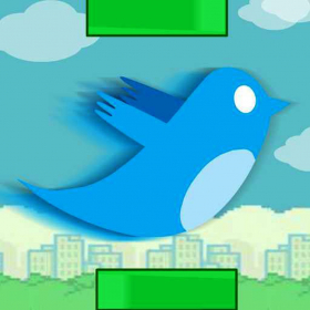 couverture jeu vidéo Flappy Blue Bird : Challenge Higher Score