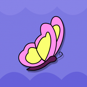 couverture jeu vidéo Flappy Butterfly - The Adventure of a Butterfly