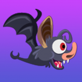 couverture jeu vidéo Flappy chauves-souris - un jeu d'aventure de Bat vol libre de faim sans fin