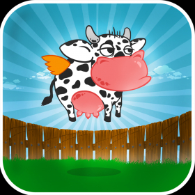 couverture jeu vidéo Flappy Cow: Mobius
