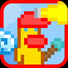 couverture jeu vidéo Flappy Cyrus Duck - Tap to fly like a bird, get the love ball & avoid wrecking the wings