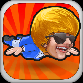 couverture jeu vidéo Flappy De Justin Oeuf Gouttes De Beiber Compteur - Full Version