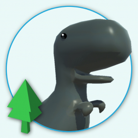 couverture jeu vidéo Flappy Dinosaur: Rex must fly