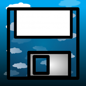 couverture jeu vidéo Flappy Disk Pro