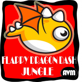 couverture jeu vidéo Flappy Dragon Dash: Jungle