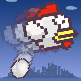 couverture jeu vidéo Flappy Egg Drop Free Fall