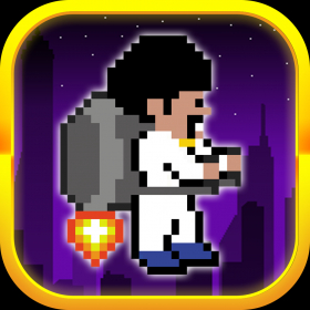 couverture jeu vidéo Flappy Frère Le Jetpack Wobble : Flappy Bro The Jetpack Wobble