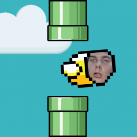 couverture jeu vidéo Flappy Friend - Flap Yourself - Become the Bird take a photo of your face !