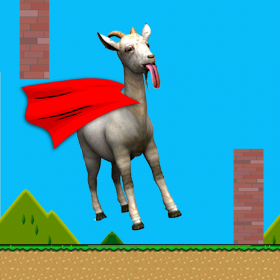 couverture jeu vidéo Flappy Goat for iPad