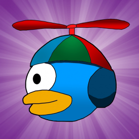 couverture jeu vidéo Flappy Helicopter Bird
