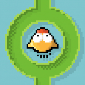 couverture jeu vidéo Flappy in The Pipe HD FREE - Stay in The Line Fly in The Pipe