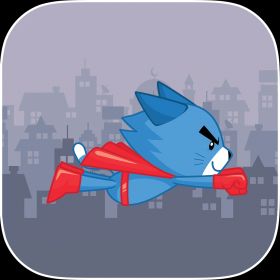 couverture jeu vidéo Flappy Kitty Cat - Impossible Adventure Of Tiny Bird Eater Cat