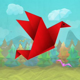 couverture jeu vidéo Flappy monster bird fall and smash - bullet party wings paperama edition