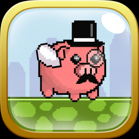 couverture jeu vidéo Flappy Piggy Bank