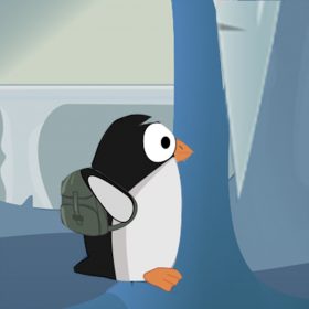 couverture jeu vidéo Flappy Pinguin