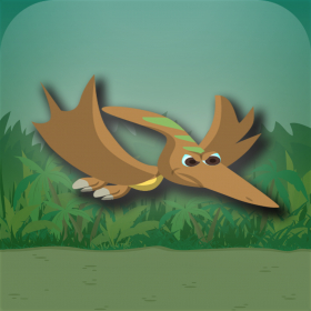 couverture jeu vidéo Flappy Pterosaur