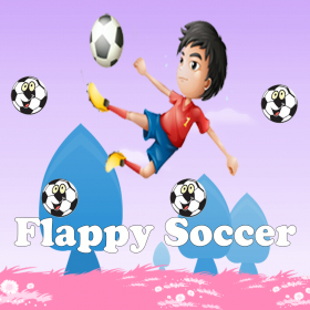 couverture jeu vidéo Flappy Soccer.Flappy Football