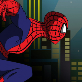 couverture jeu vidéo Flappy: Spiderman version