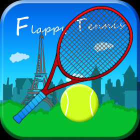 couverture jeu vidéo Flappy Tennis - Paris Edition