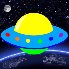 couverture jeu vidéo Flappy UFO - Space Edition
